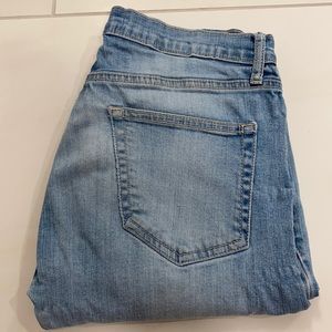 Topman stretch skinny light jeans.